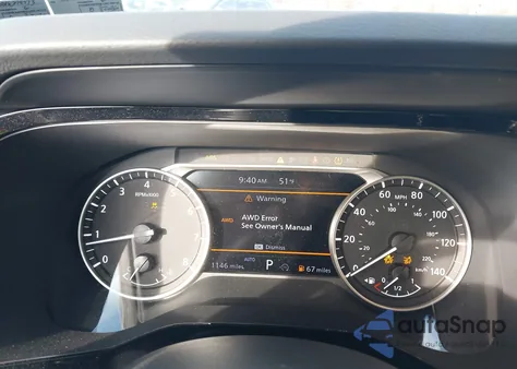 2025 Nissan Pathfinder Rock Creek 4Wd from USA, damaged, VIN 5N1DR3BD1SC278573